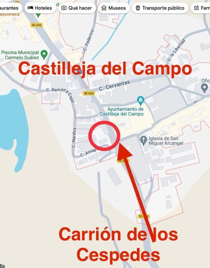Casa Rural Familiar , Castilleja Del Campo , Sevilla ภายนอก รูปภาพ